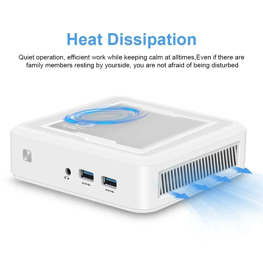 SZBOX AMD Ryzen 7 3750H Ryzen 5 3550H كمبيوتر صغير Windows 11 DDR4 Ram M.2 2280 NVMe SSD RGB كمبيوتر صغير للألعاب خفيف