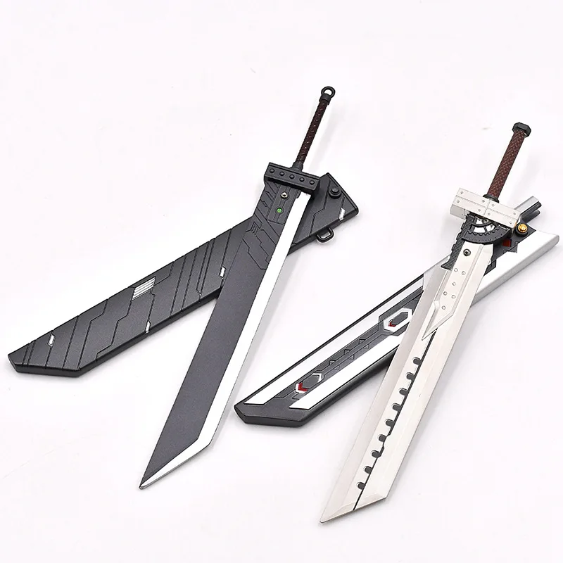 21 cm Final 7 Perifere Claude Strife Fusion Zwaard Fenrir Fusion Zwaarden Legering Cos Model 1:6 Ambachten Collectie Speelgoed Ornament Gift