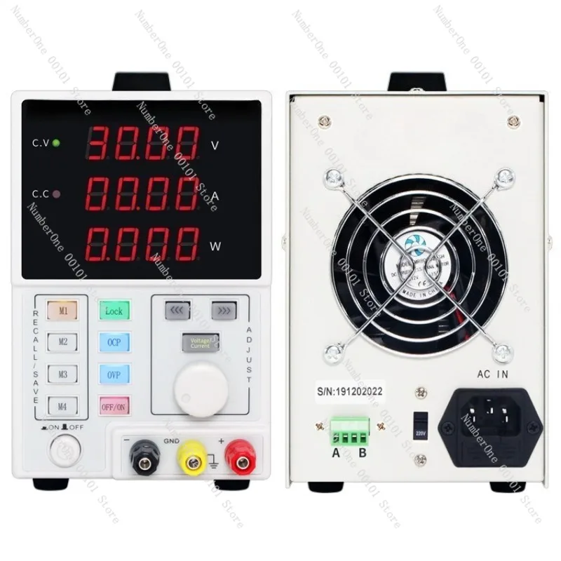 Adjustable Programmable DC Regulated Power Supply 30V 60V 100V 1A 2A 3A 5A 10A Variable Switching Bench PSU Precision Voltage