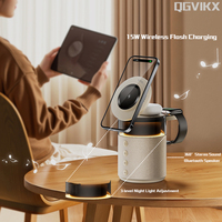 5 in 1 Magnetic Wireless Charging Station for Magsafe Charger, Wireless Charger with Bluetooth Speaker for IPhone IWatch AirPods