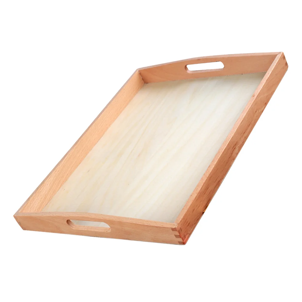 Montessori Tray Cognitive Toy Wooden Kids Toys Storing Meaningful Pallets Children Analytical Training