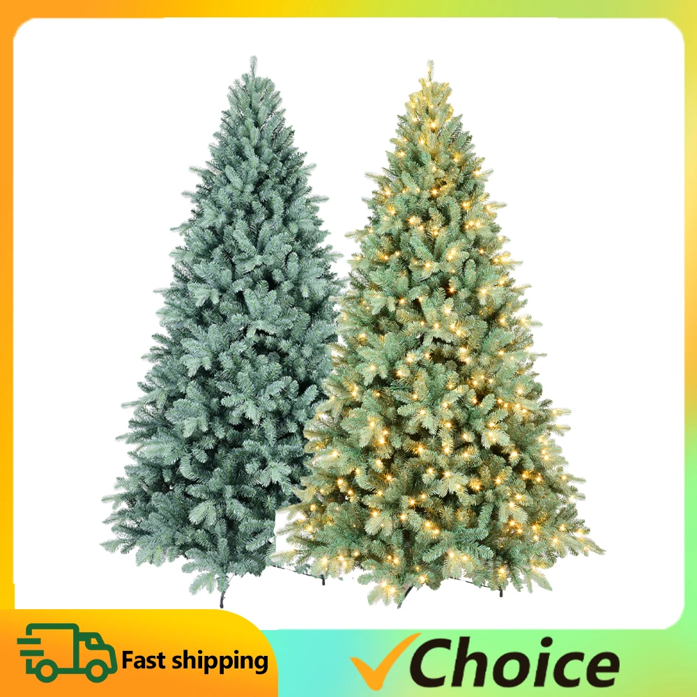 Artificial Christmas Tree with Metal Stand Premium Xmas Tree Easy Assemble Holiday Xmas Ornaments for Home Office Party Decor