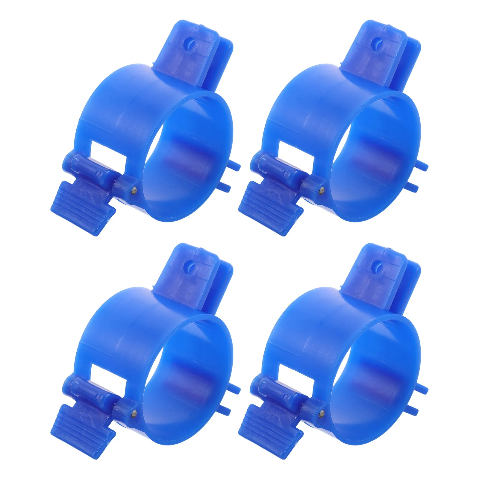 

4Pcs Folding Table Leg Clips Detachable Brackets for 45mm Round Pipes Stable Table Leg Connector Plastic Fixation Clips Hardware