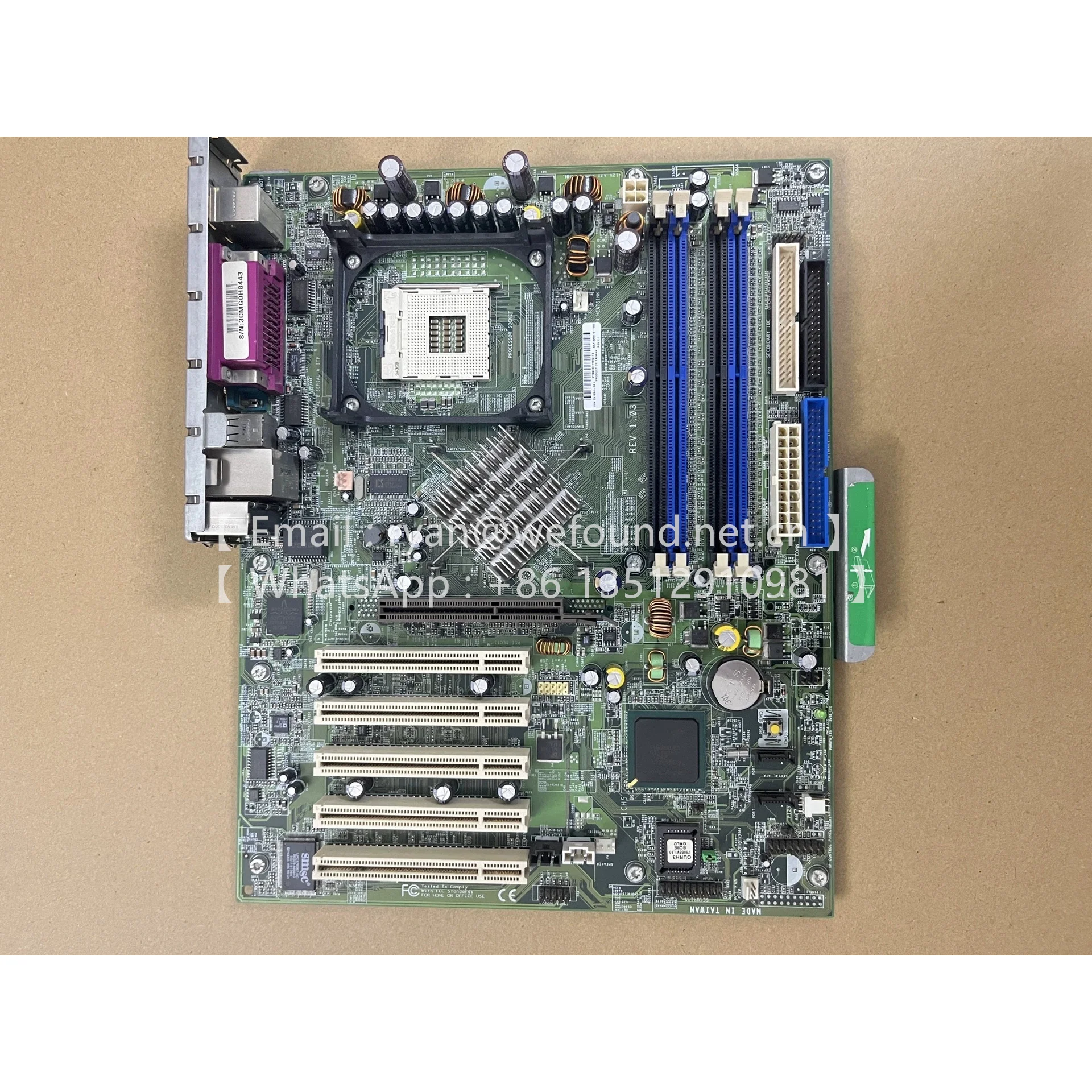 XW4100 875PE 331224-001 361633-001 325675-003 server board
