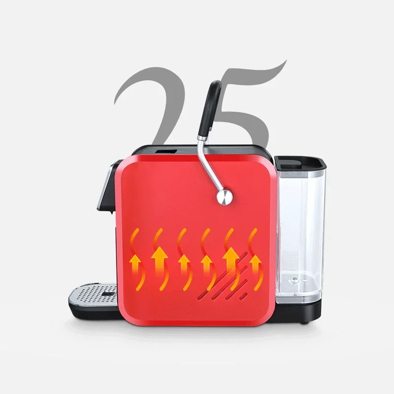 Концентрированная автоматическая кофемашина для офиса, маленькая кофемашина для эспрессо, домашняя специальная кофемашина в капсулах, портативная