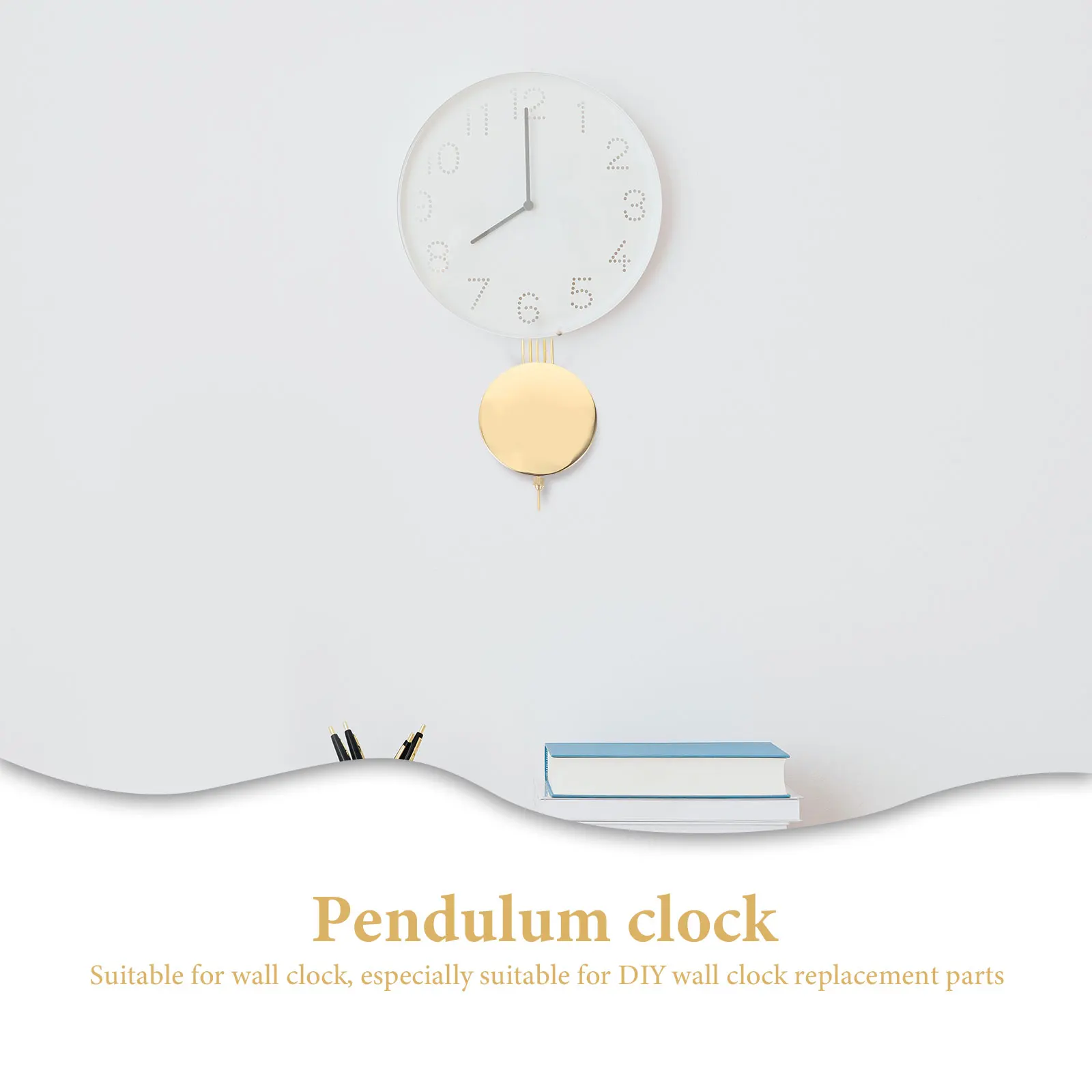 

15cm Wall Mechanism Replacement Part Part Replacement Supply Modern Clock Pendulum For Wall Clock Pendulum Style