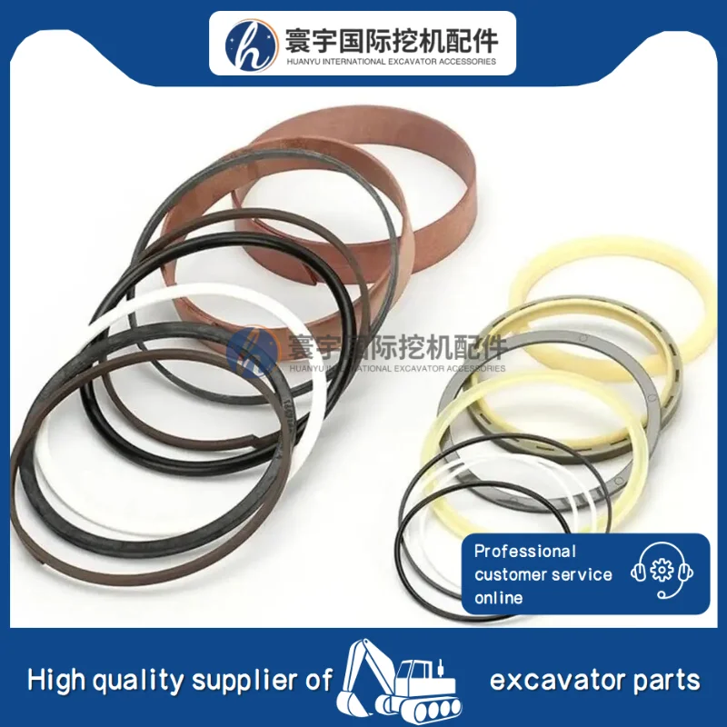 

1 Pcs Compatible with K9001892 Doosan Daewoo DX225LCA DX220 225LCV-7 Hydraulic Cylinder Seal Kits Excavator Part