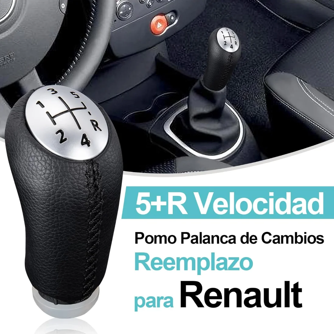Palanca de Cambios Manual de 5 Velocidades para Renault Clio 3 III Clio 4, Repuesto