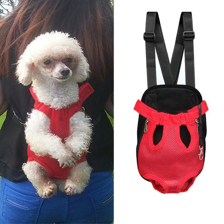 

Pet Dog Cat Shoulder Bag Outdoor Chest Bag Pet Portable Breathable (Please leave comment on the size S/M/L/XL)