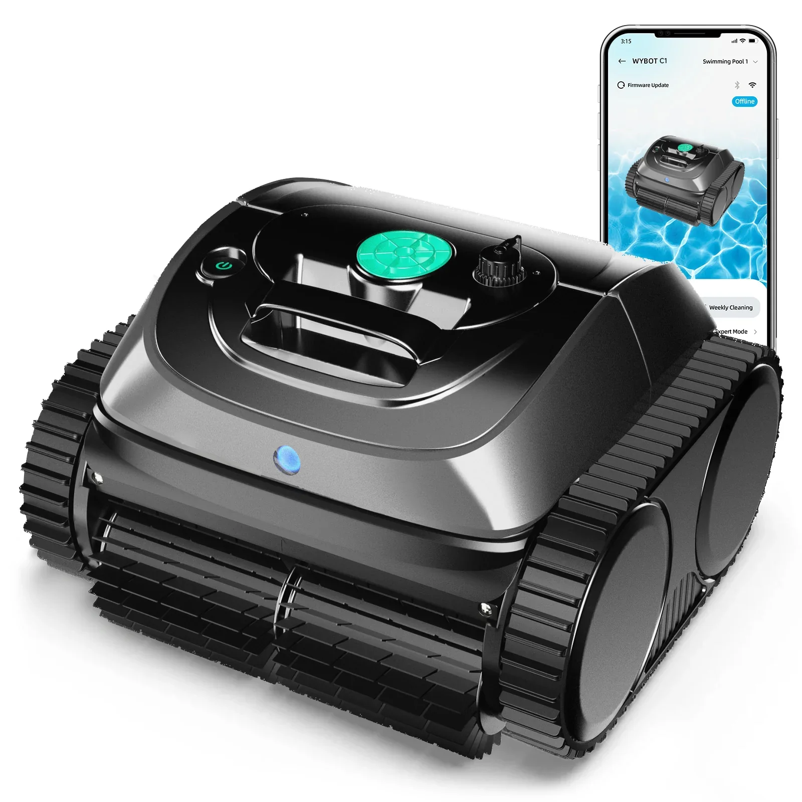 Robotic Pool Cleaner Vacuum with APP C1