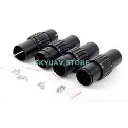 1pcs 40mm Folding Arm Carbon Tube Clip Pipe Clamp Fixture Joint Connector Adapter for RC Agricultural Spray Drone