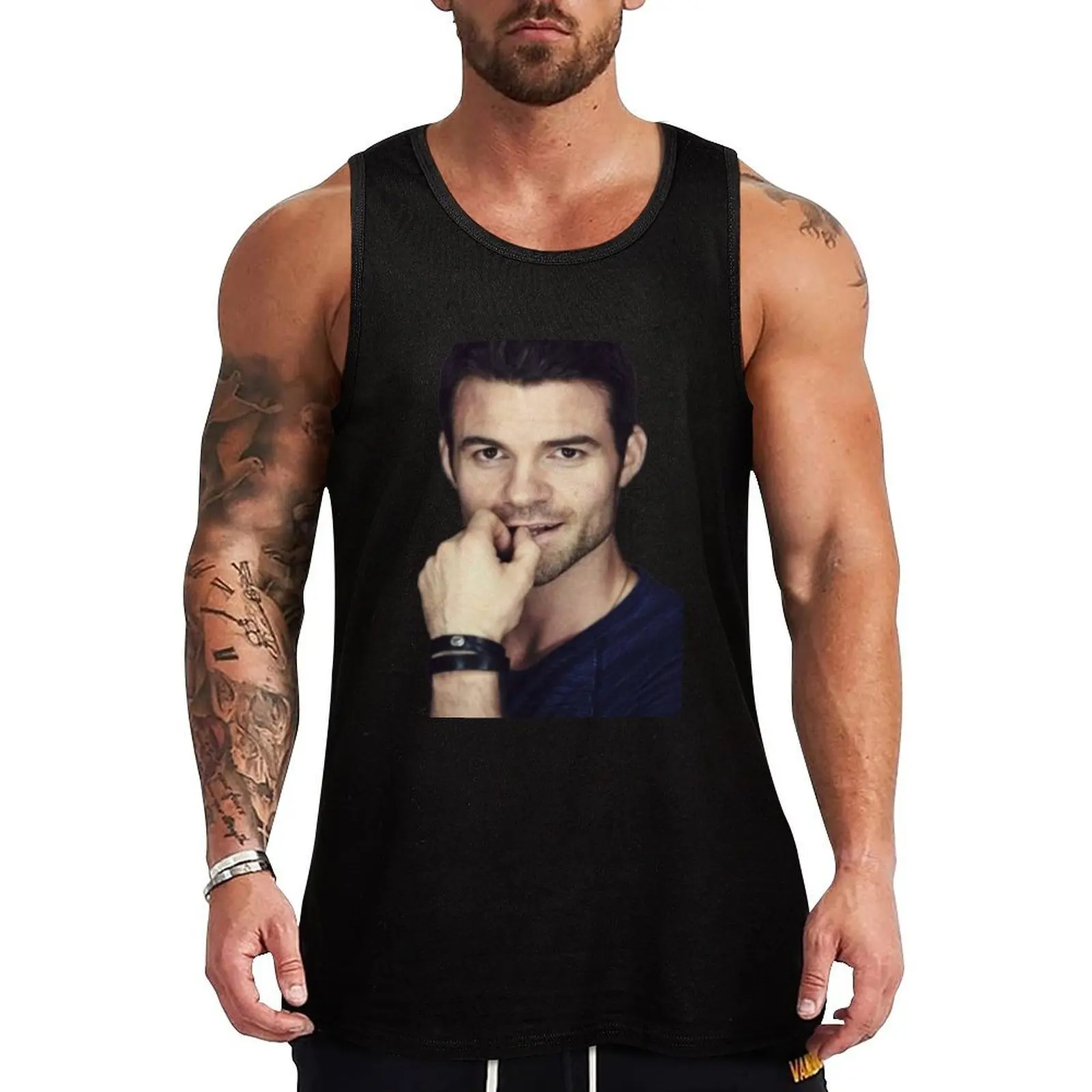 Daniel Gillies |   Elijah Mikaelson Майка спортивные рубашки футболки лето 2025л