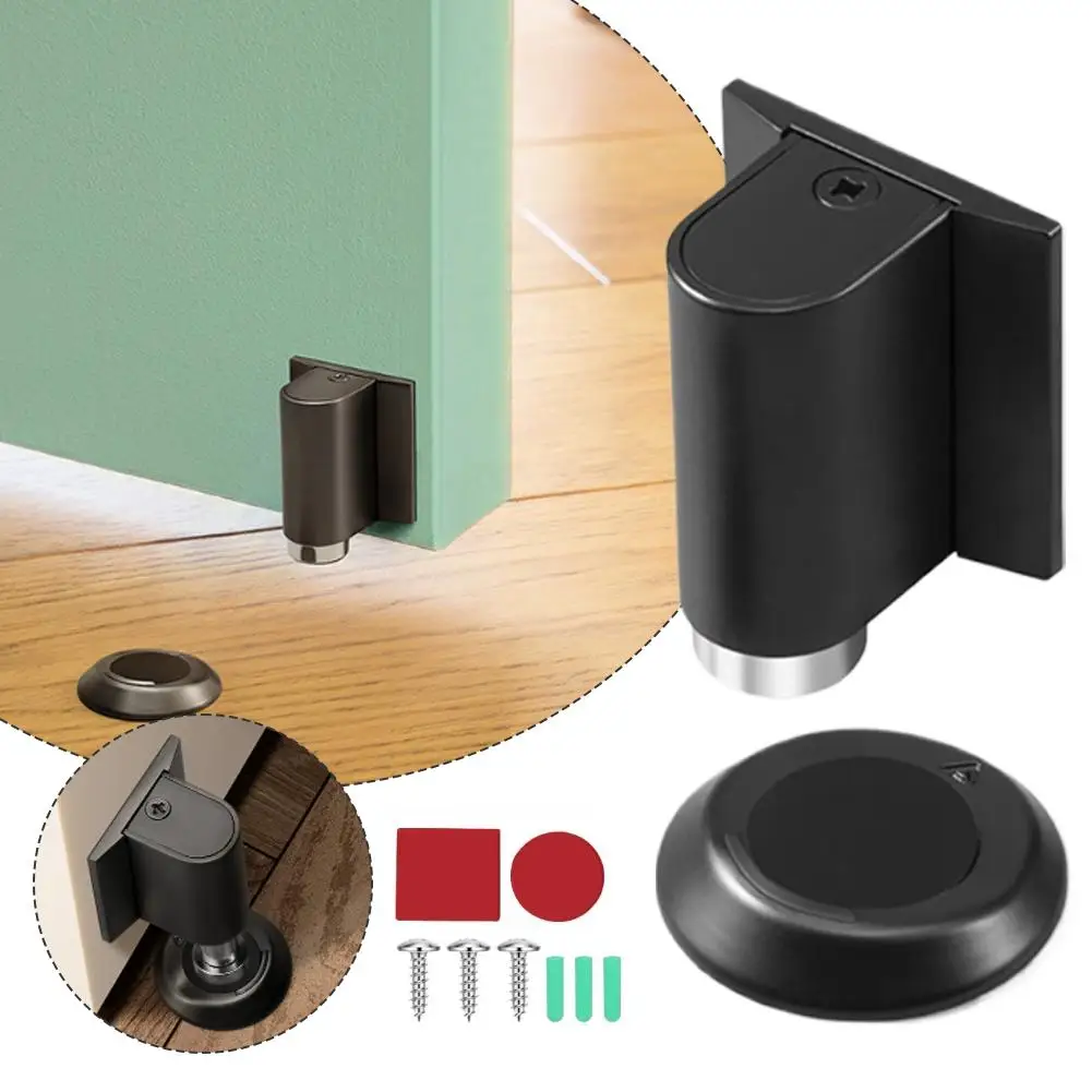 

Сверхмощная всасывающая дверь, неперфорированная напольная присоска, спальня, напольная сенсорная ванная комната, ветрозащитная дверная пробка, блокиратор предотвращения столкновений