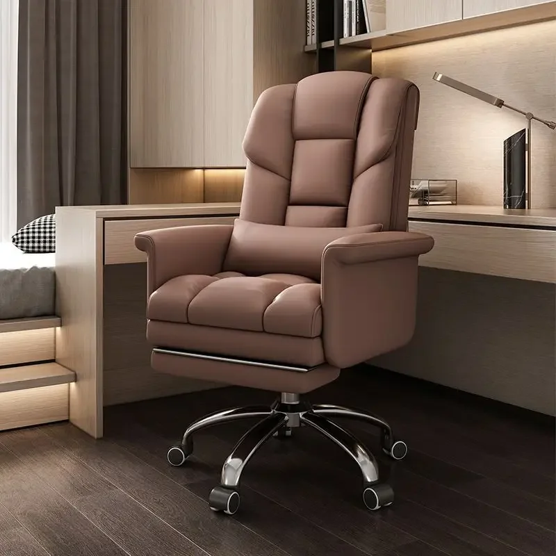 

Computer Chair Home Office Ergonomics Gaming Chair Comfortable Long-Sitting Reclining Backrest Sofa Chair Boss Seat