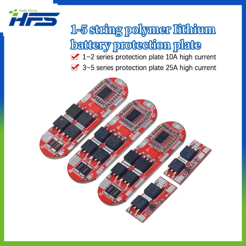 

Lithium Circuit Board Module, Pcm 18650, Lipo Bms Charger, 1S, 2S, 10A, 3S, 4S, 5S, 25A, BMS, 18650