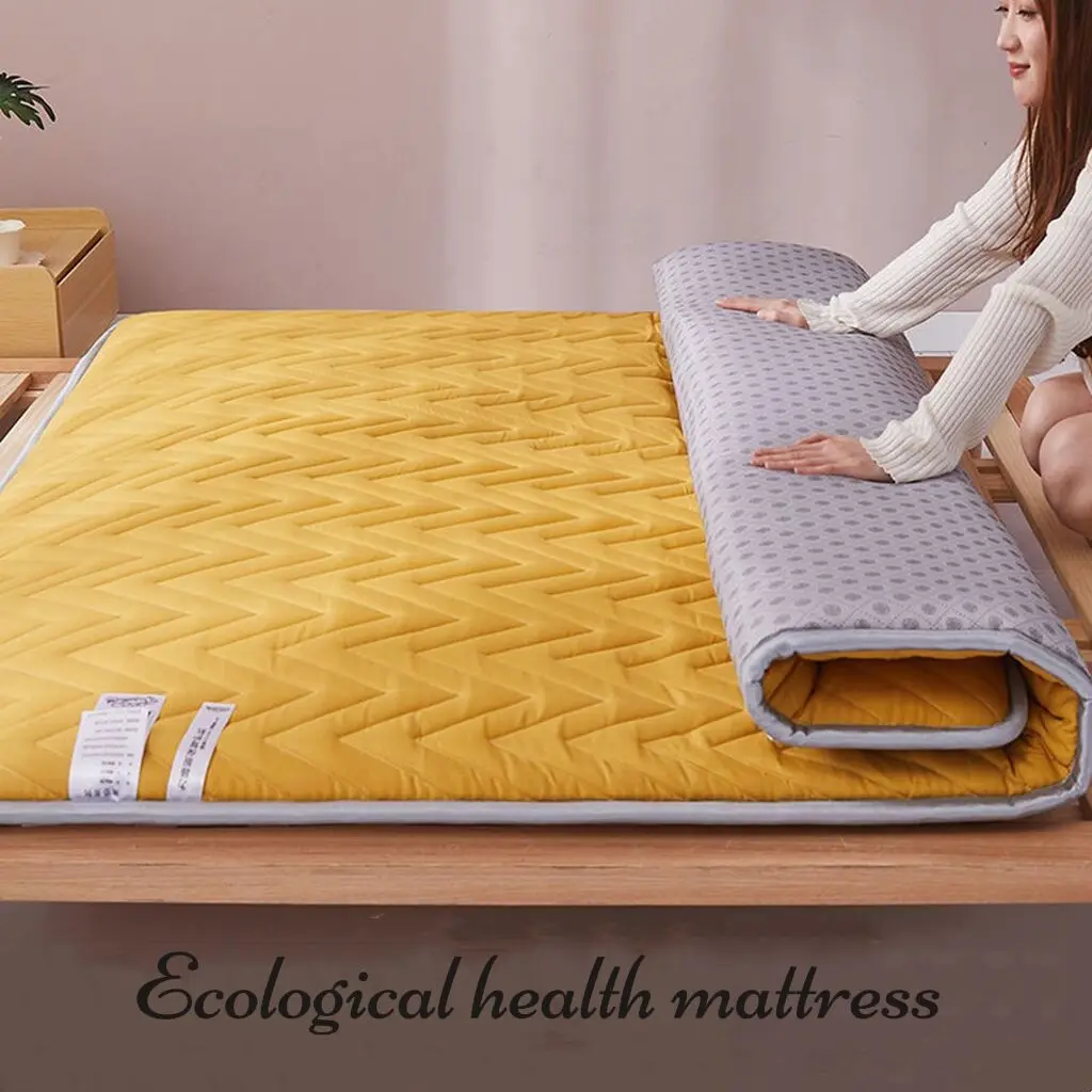 Tatami Mattress Antibacterial Thickened Bed Mattress Floor Mat  Upholstered Mattress Topper Single Double Dormitory Sleeping Pad