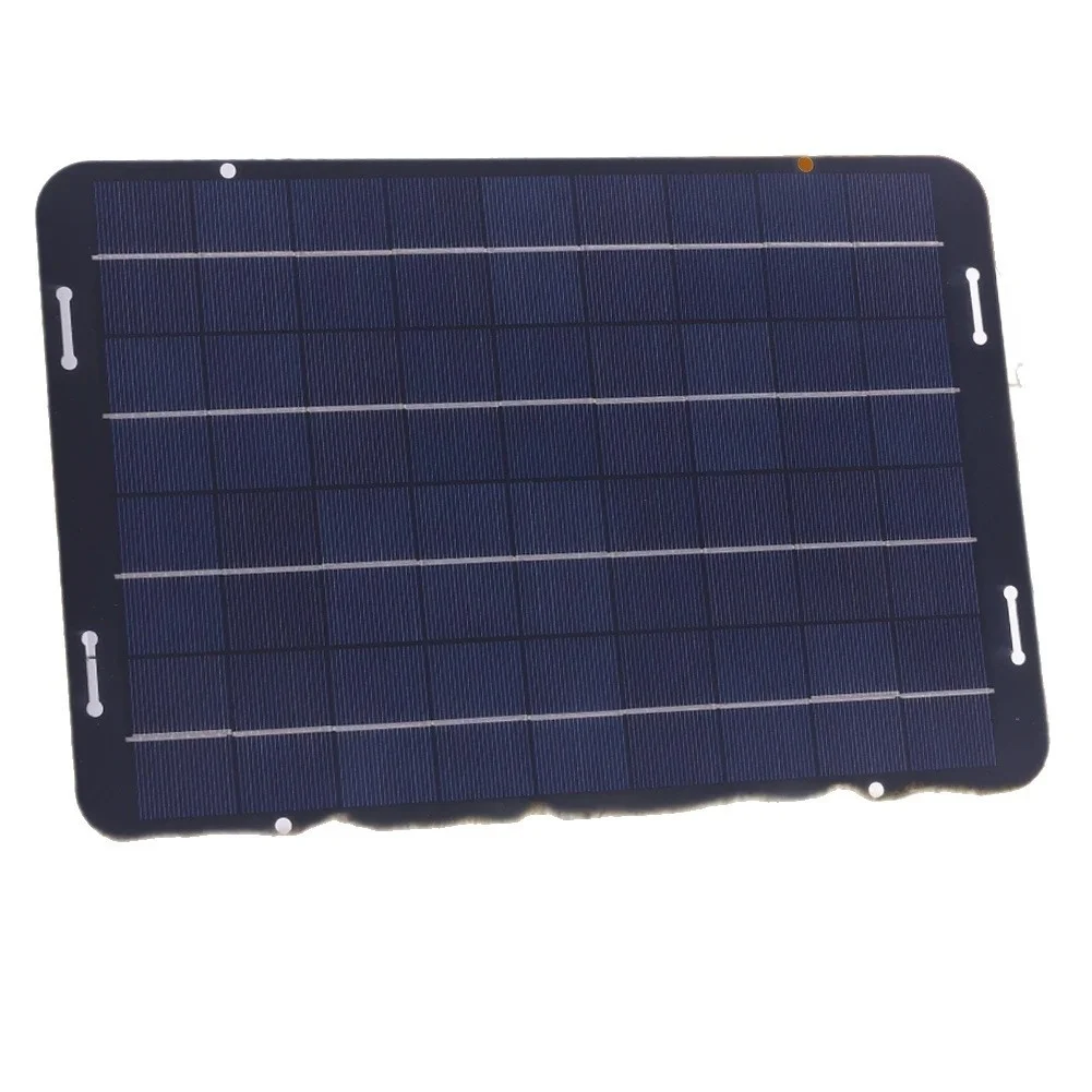 

Солнечная панель 18В 60Вт со встроенным двойным USB-портом для контроллера QC3.0 и напряжением 21.6В при открытом контуре цепи для автодомов, лодок и автомобилей