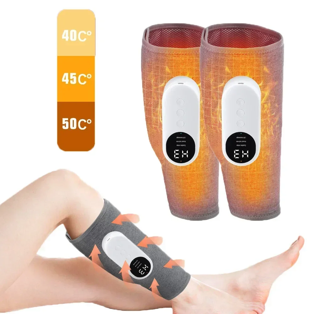 

Eletric 360° Wireless Feet Leg Massage Muscle Blood Circulation Relieve Pain Air Pressure Calf Massager3 Mode Pressotherapy