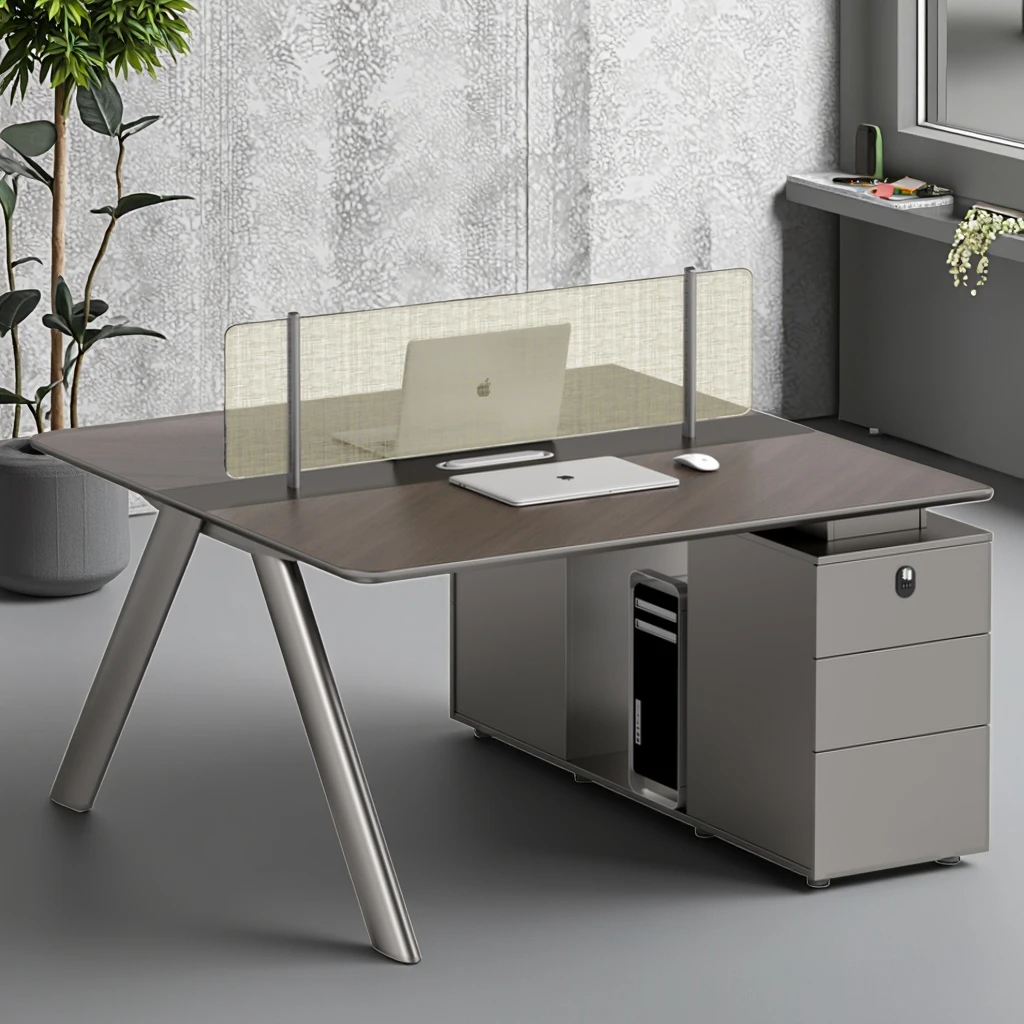 

# Office Workstation With Ergonomic Design Height Adjustable Feature Wooden Eco-friendly