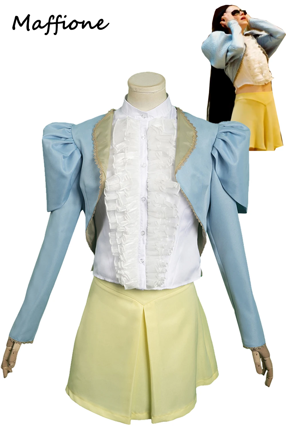 

2023 Movie Poor Things Cosplay Belle Baxter Fantasy Dress Costume Disguise Suit Adult Women Roleplay Halloween Fantasia Outfits