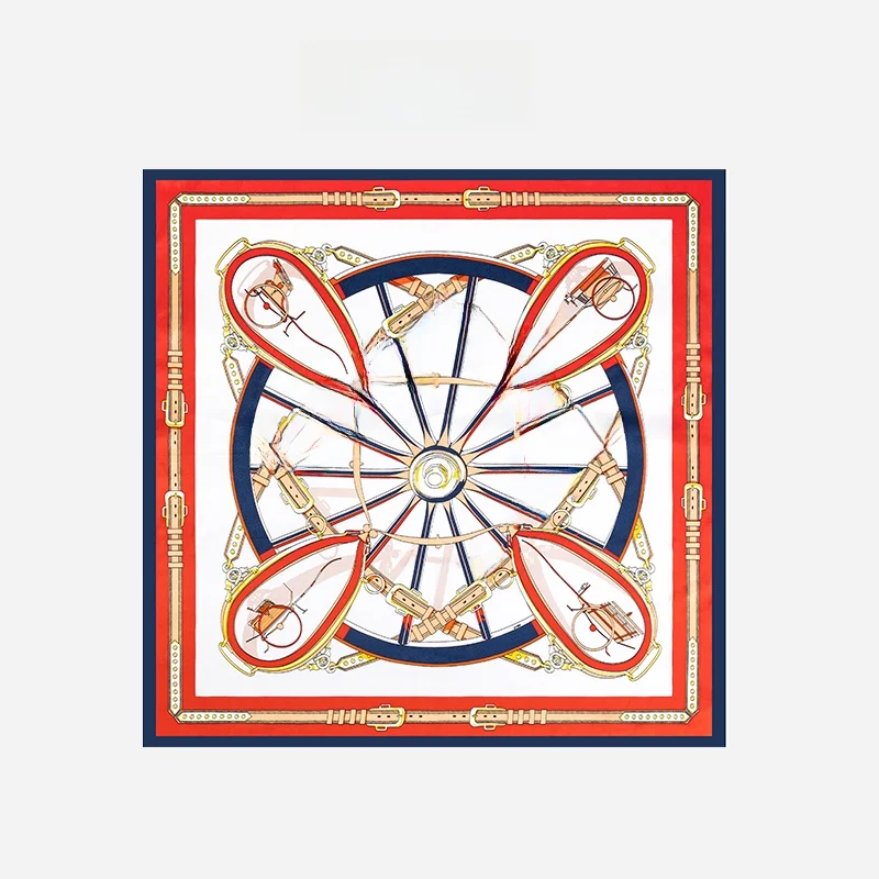 エレガントなシルクスカーフ-メートル-イカット柄-高級ギフト-高齢者向け-ネックラップ-エアコンショルダーショール-ファッションアクセサリー