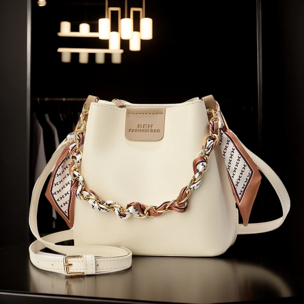 

Bucket bag, high-quality women's bag, fashionable crossbody bag, best-selling niche chain handbag