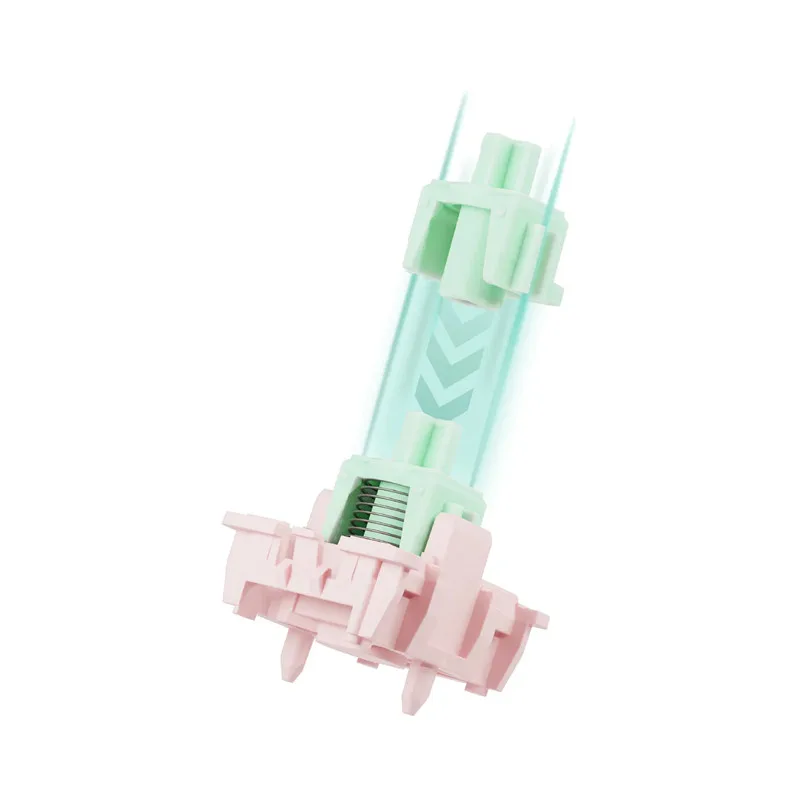 Gateron Magnetic Jade Mini E Switch Linear Hall Sensor RGB DIY Customized Mechanical Magnetic Keyboard Free Setting Pre Travel