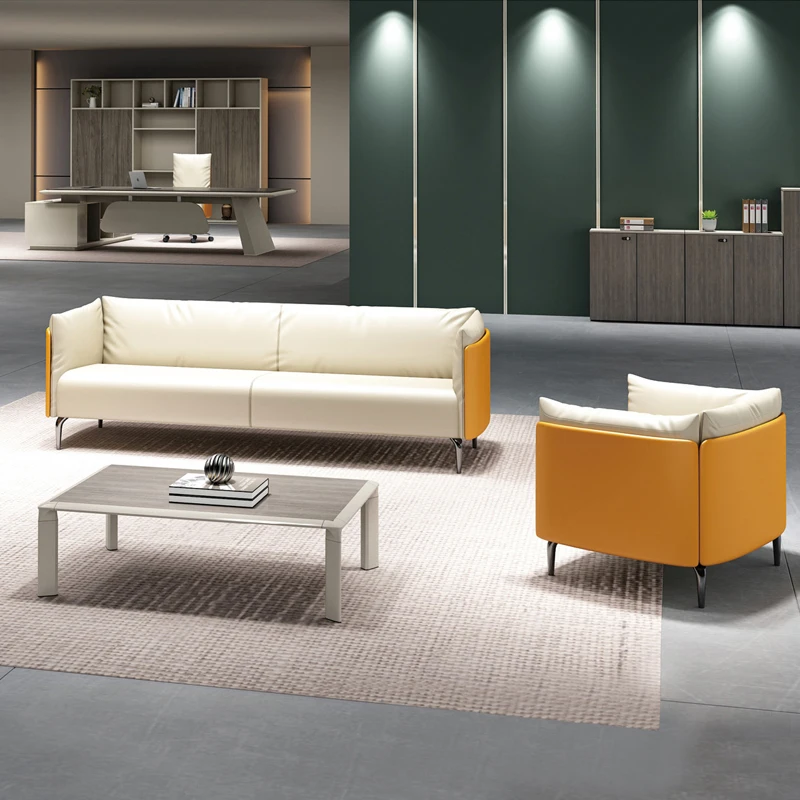 

# Modern Light Coffee Eco-friendly Modular Office Sofa Set Multifunctional Combination Office Hospital