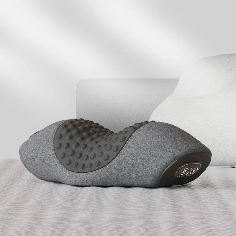 

Cervical pillow sleeping special strength spine massage spine help sleep heating non-repair traction cylindrical neck pillow