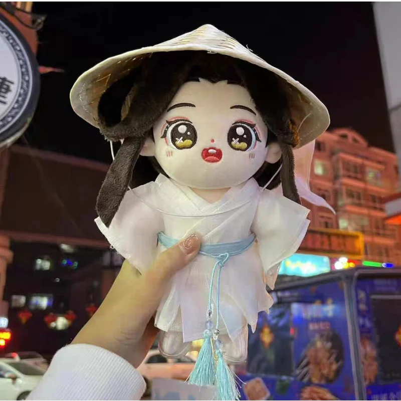 

20cm Original Tian Guan Ci Fu Plush Toys Hua Cheng Plush Dolls Anime Heaven Officials Blessing Cosplay Figure Kids Toys Gift