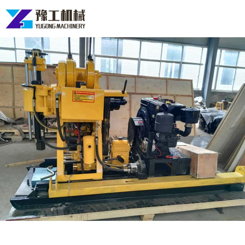 Factory HY-350 100m Water Well Drilling Machine with 40m Free Drilling Rod PDC Drilling Bit for Drilling Soft Drilling Equipment