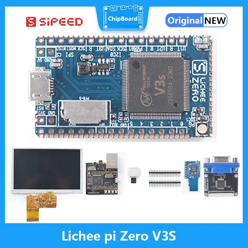 Sipeed lichee Pi V3S ศูนย์พัฒนา Linux มินิสตาร์ทเตอร์บอร์ดแกน Cortex-A7