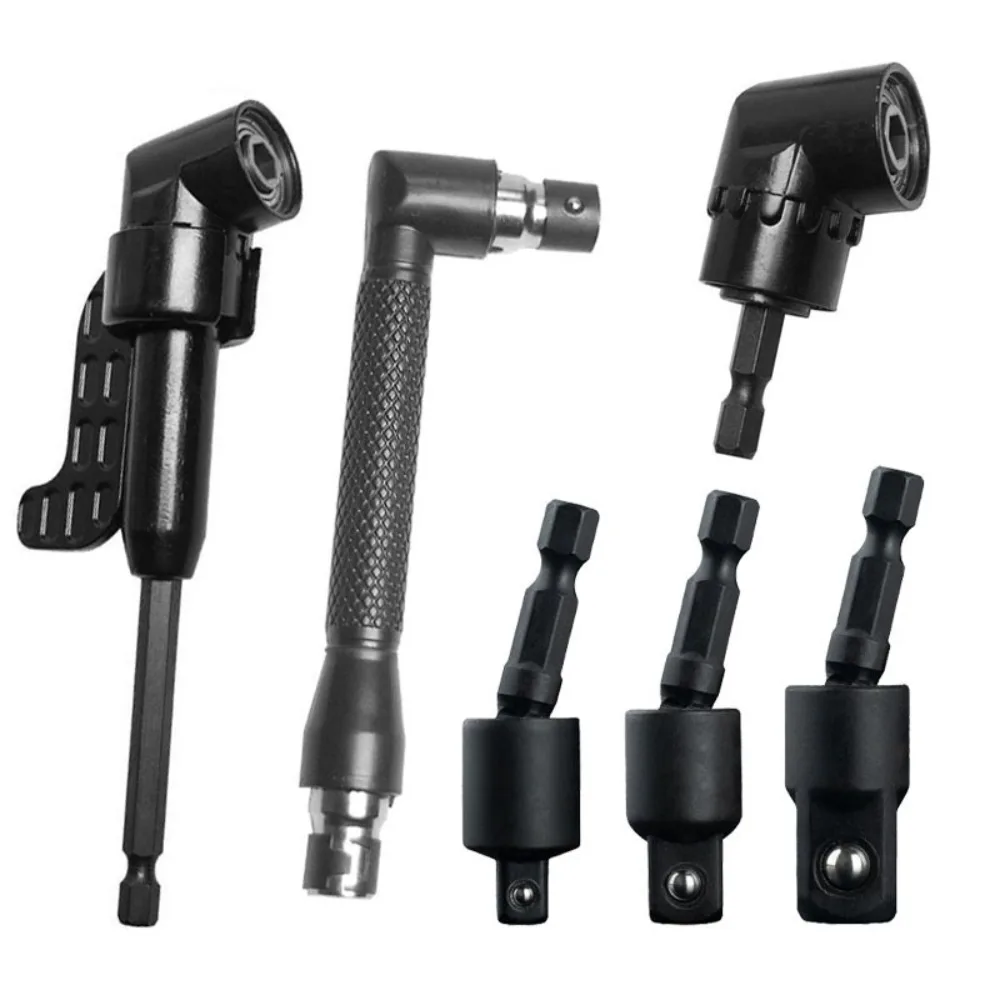 Hex Magnetic Corner Turner Ring Screwdriver Bits Drill Hand Tools Drill Bit Extension Rod Quick Change Holder Drive Screw Drill