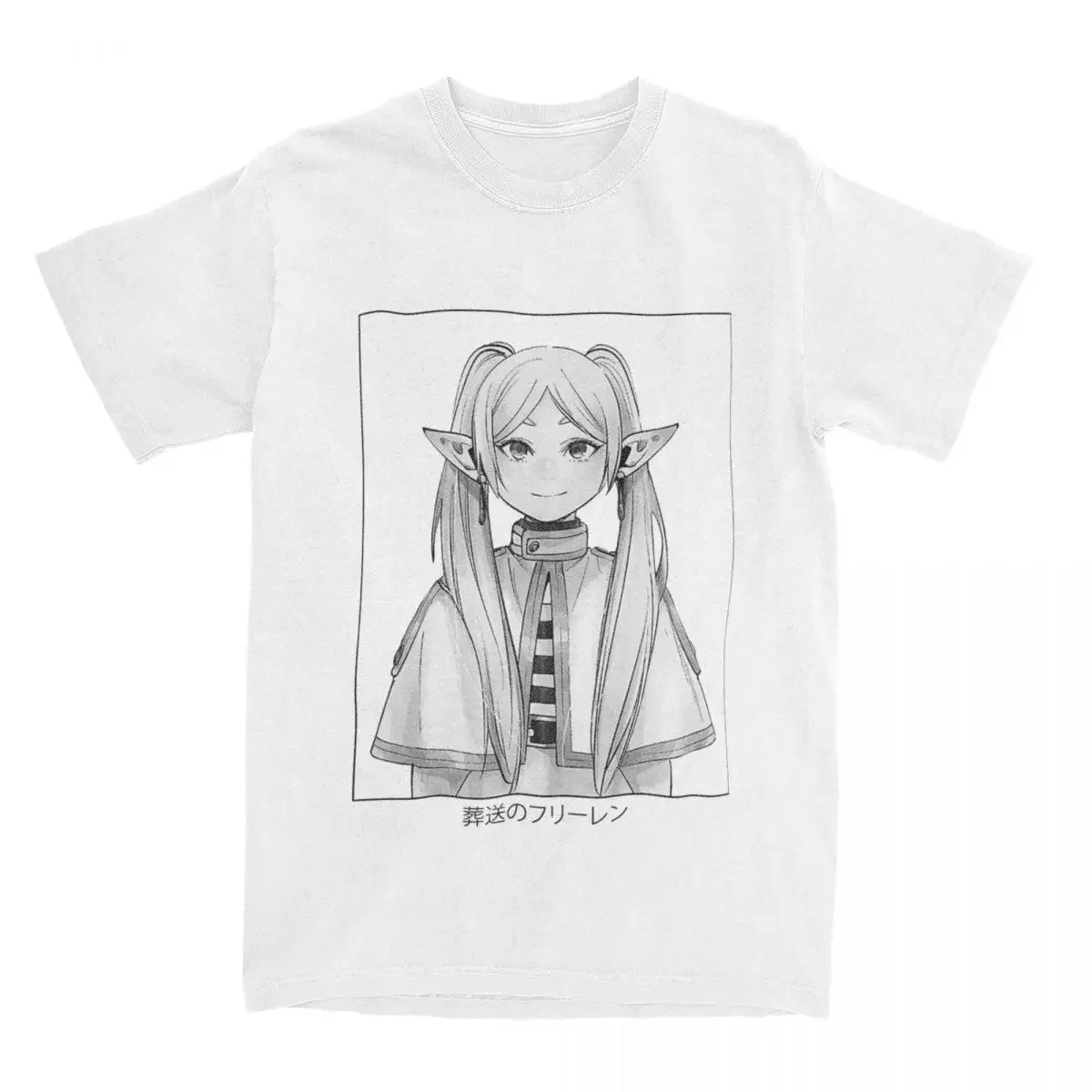 

Japanese Anime Print T-shirt for Women Harajuku Summer Round Neck Short Sleeve Tee Shirt Cartoon Great Magician Clothing Y2k Top