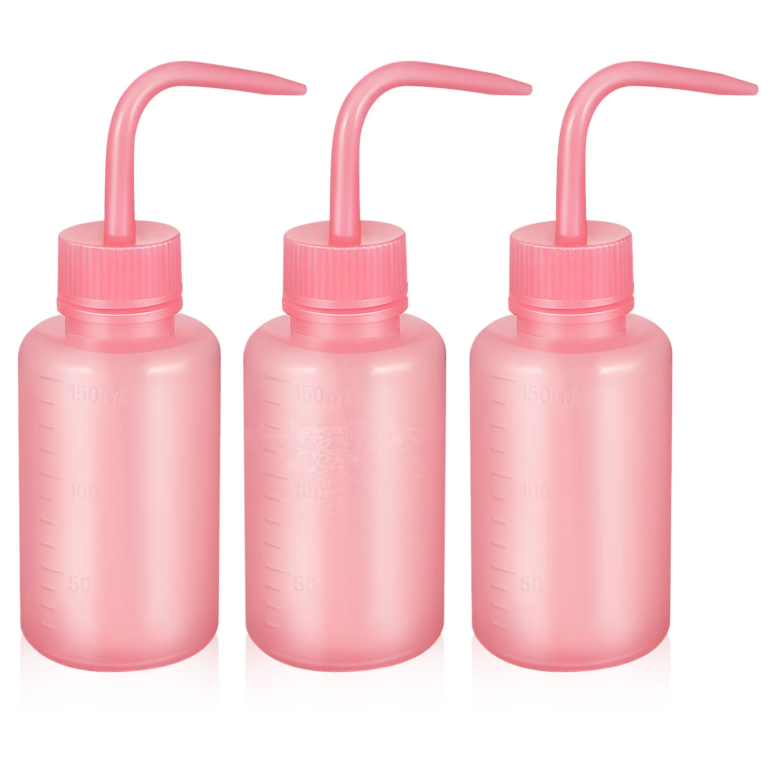 

3pcs Lash Wash Bottles 150Ml Refillable Squirt Containers For Eyelash Extension Cleaning Watering Tools Portable Liquid