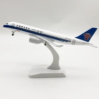 20cm 1/400 Scale Model China Southern Airways C919 Passenger Aircraft Metal Diecast Airplane Model Kit With Stand Business Gift