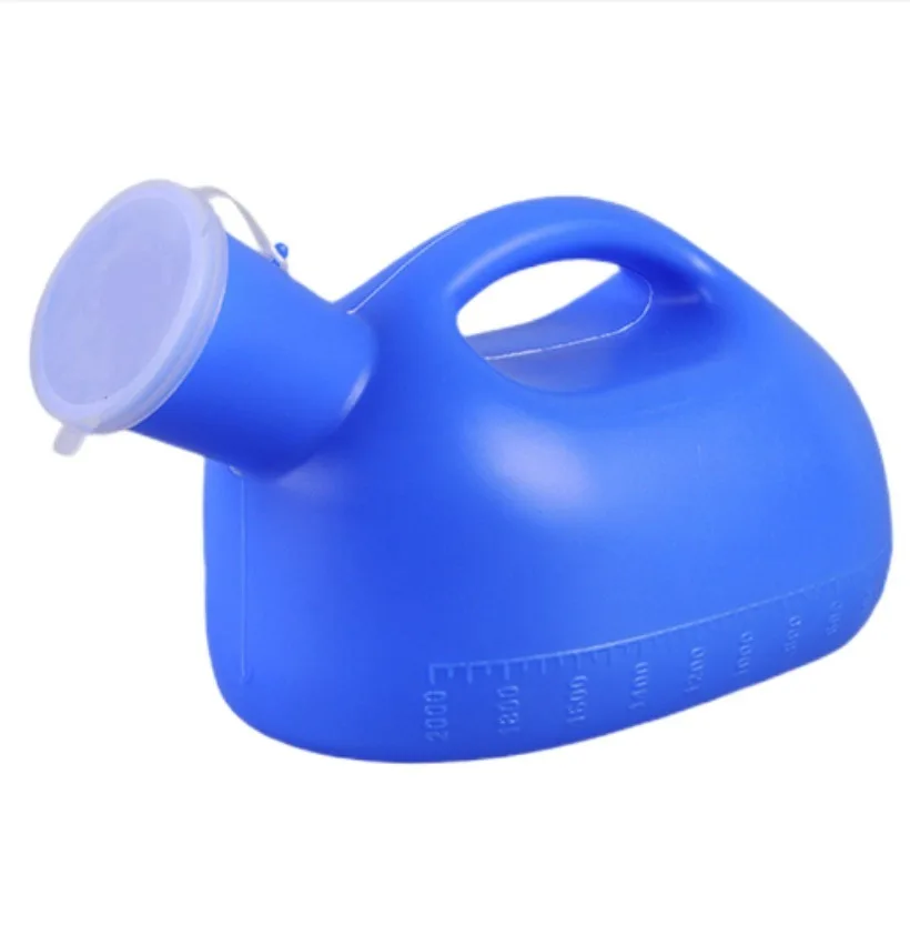 

Portable Urinal Bottle 2000ml Spill Proof Urine Jar Plastic Urinal For Men Elderly Large Capacity Car Travel Portable Urinal 1PC