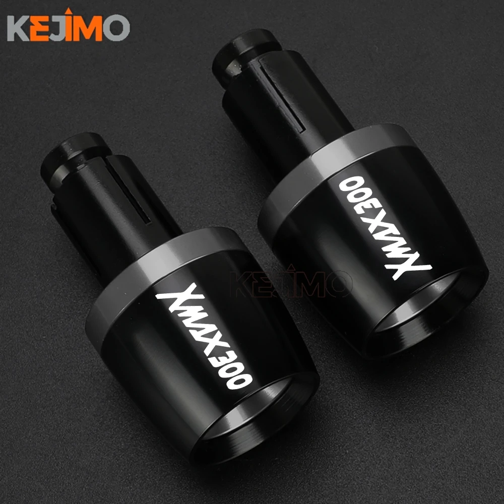 2025 دراجة نارية 22 مللي متر مقود غطاء ينتهي المقود القبضات ينتهي موازنة التوصيل لياماها XMAX300 XMAX 300 2017-2024 2023 2022 #3