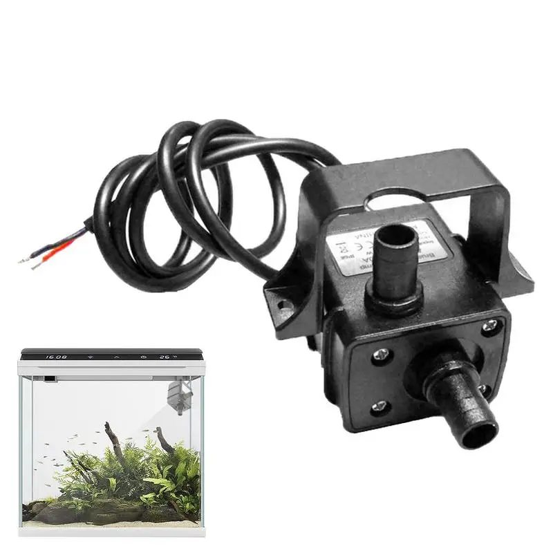 Small Water Pump Aquarium Submersible Pump 12V DC DC Water Pump Multifunctional And High Pressure For Fountain And Aquarium