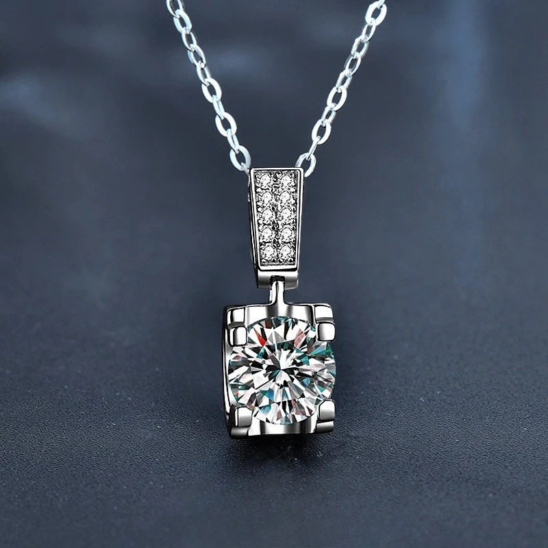 925 Silver 5A Zircon Pendant Necklace 2