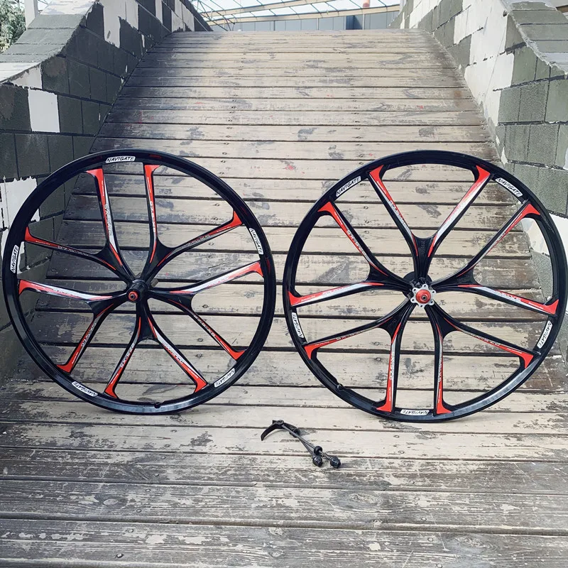 Mtb obręczy 26/27.5 dla rowerów stop magnezu koła do roweru górskiego 26/27.5 Cal kaseta wolnobieg hamulec tarczowy 10 szprychy felgi