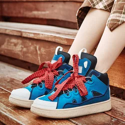 Zapatillas de deporte de Hip Hop para hombre y mujer, zapatos de diseñador de alta calidad, calzado de calle para parejas, zapatos de monopatín para superestrella, color azul, 2022