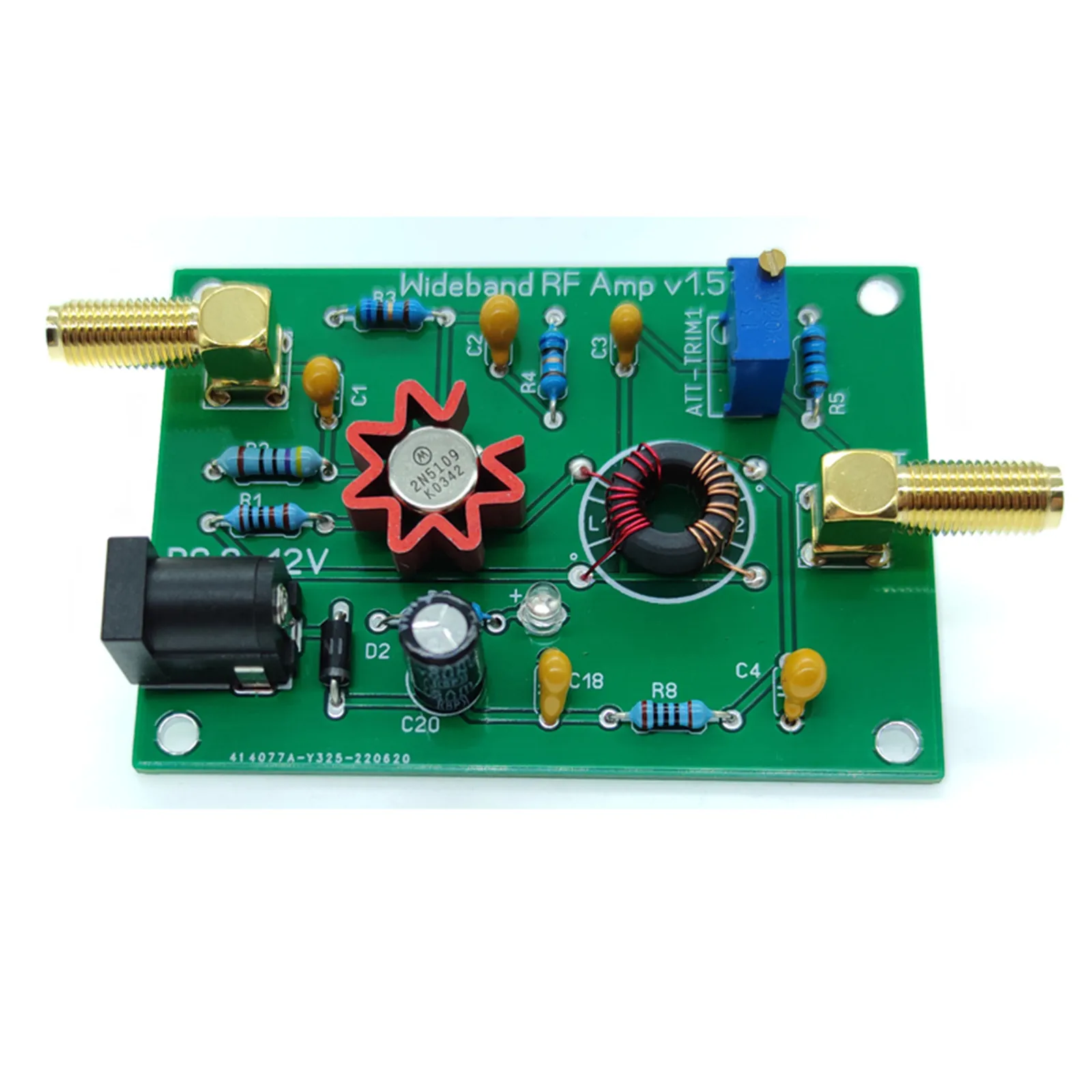 Universal Wideband RF Amplifier RF AMP 1M-500MHz