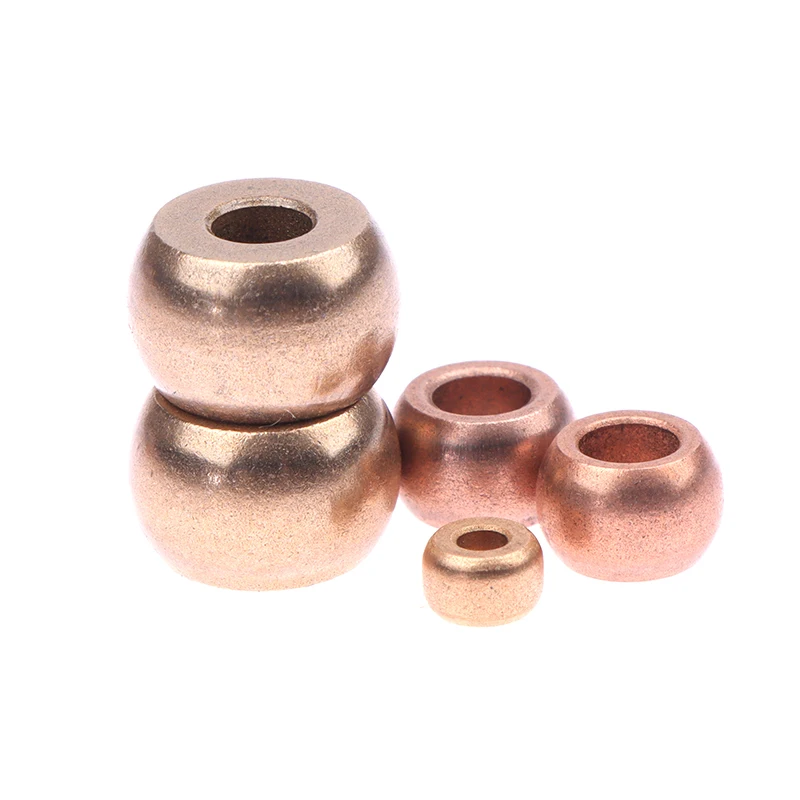 Spherical Porous Bearing Iron Copper Base Metallurgic Oil Bushing Sintered Ball Shape Copper Sleeve