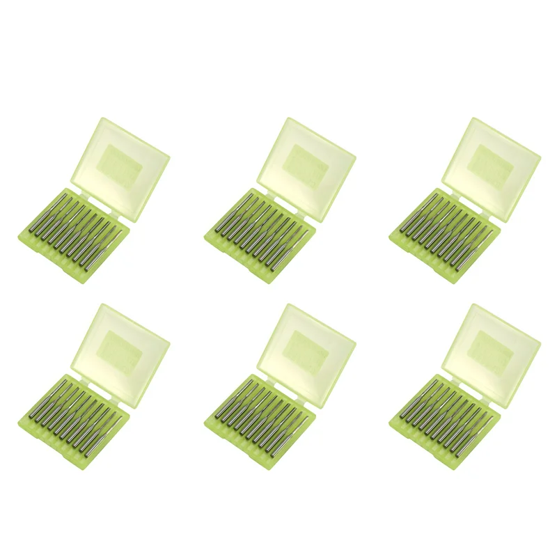 【الأفضل مبيعًا】60 قطعة من المزامير ذات نهاية مستقيمة ومطاحن بفتحة مستقيمة لقمة خشب لقم فلوت مزدوجة 3.175 × 2 × 17 مم لجهاز التوجيه باستخدام الحاسب الآلي