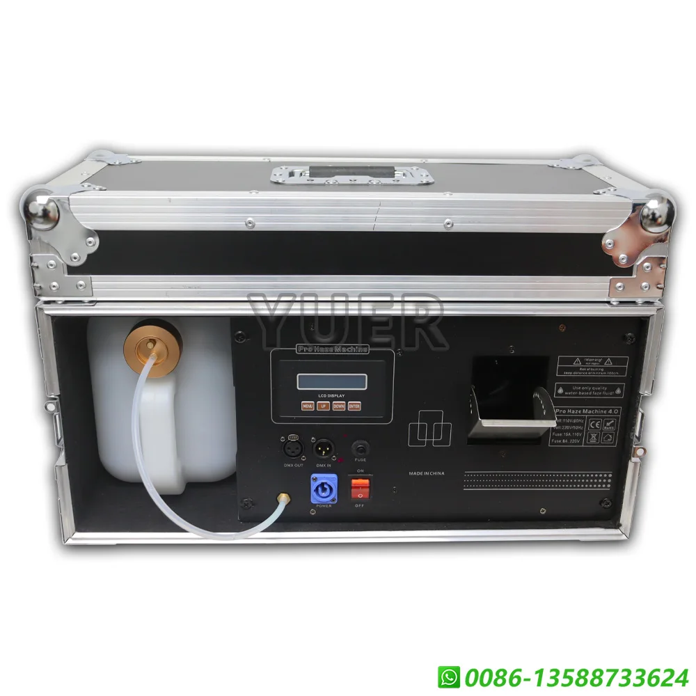 New 2000W Silent Mist Machine Smoke Stage Effect DMX512 Remote Control Concert Party Decoration Stage Dj Disco Equipment Machine