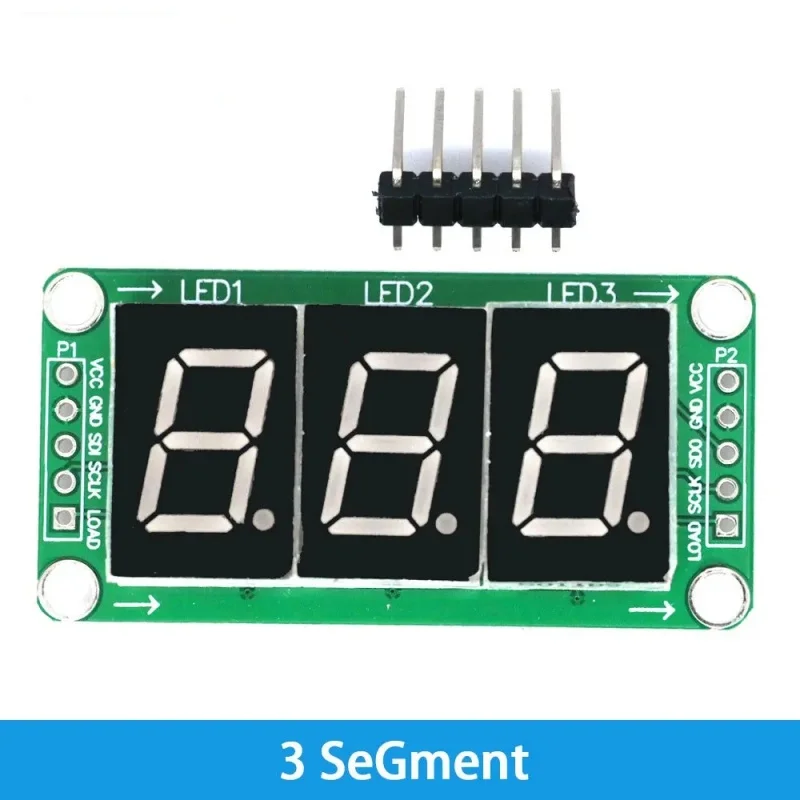 74 hc595 il modulo display tubo digitale a 2 segmenti del driver statico può collegare senza soluzione di continuità la luce rossa a 0.5 pollici a