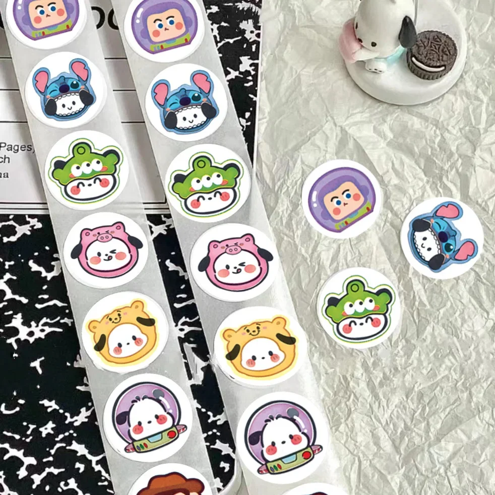 500/2000PCS Disney Cartoon Toy Story Stickers Anime Pochacco Decal Skateboard Guitar Laptop Cute Kawaii Sticker Pack Kids Toys