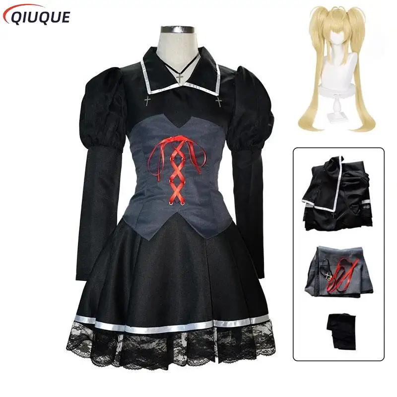 

Hoshina Utau Cosplay Costume Wig Anime Shugo Chara Dresses Tsukiyomi Utau Outfits Women Lolita Princess Dress Suit