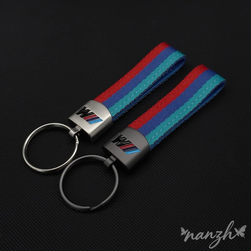 

Leather Car Keychain Key Ring Chain Holder Key Strap Car Sticker For BMW E46 E36 E34 E90 F30 E60 F30 E53 E30 E92 G30 G32 G01 G02